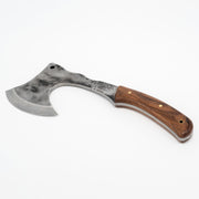El Yapımı Dövme Karbon Çeliği Balta | Ceviz Ağacı Saplı