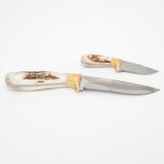 Babalı Oğul Set | Geyik Boynuzu Sap & 4116 Paslanmaz Alman Çeliği