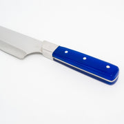 El Yapımı Santoku Şef Bıçağı | Mica Sap & 4116 Paslanmaz Alman Çeliği