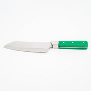 El Yapımı Nakiri Şef Bıçağı |  Mica Sap & 4116 Paslanmaz Alman Çeliği