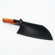 Profesyonel Almazan Şef Bıçağı | Ceviz & Venge & Paduk & Endüstriyel Siyah Kabze