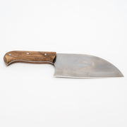 El Yapımı Almazan Şef Bıçağı | 4116 Paslanmaz Alman Çeliği & Ceviz Kabze