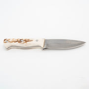 Koleksiyonluk Mini Bushcraft Bıçak | 4116 Paslanmaz Alman Çeliği & Geyik Boynuzu Kabze