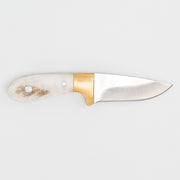 El Yapımı Mini Kolye Bıçağı  |  4116 Paslanmaz Alman Çeliği & Geyik Boynuzu Kabze