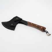 El Yapımı Kamp Baltası | Karbon Çelik & Ceviz Ağacı Saplı