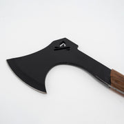 El Yapımı Kamp Baltası | Karbon Çelik & Ceviz Ağacı Saplı