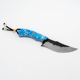 Kamp & Bushcraft Bıçağı | Dövme Çelik & Reçine Kabze