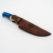 El Yapımı Kamp & Bushcraft Bıçağı | Reçine & Doğal Ceviz Ağacı Kabze