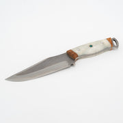 El Yapımı Bushcraft Bıçağı  | 4116 Paslanmaz Alman Çeliği  & Reçine Kabze