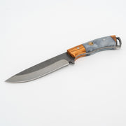 El Yapımı Outdoor Bıçağı | Reçine & Geyik Boynuzu Kabze