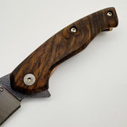 N690 Böhler Çelik Katlanabilir Mini Çakı | Doğal Ceviz Kabze