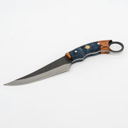 El Yapımı Kamp & Bushcraft Bıçağı | Ceviz & Reçine Kabze