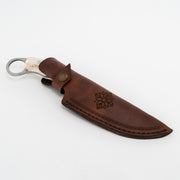 El Yapımı Kamp & Bushcraft Bıçağı | Ceviz & Geyik Boynuzu Kabze