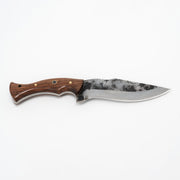 El Yapımı Kavisli Dövme Karbon Çelik Bıçak