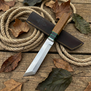 El Yapımı Tanto Model Av Bıçağı | Ceviz & Paduk Kabze