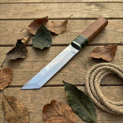 El Yapımı Tanto Model Av Bıçağı | Ceviz & Paduk Kabze