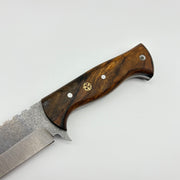 Özel Yapım Kamp & Bushcraft Bıçağı | Ceviz & Geyik Boynuzu Kabze