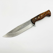 Özel Yapım Kamp & Bushcraft Bıçağı | Ceviz & Geyik Boynuzu Kabze