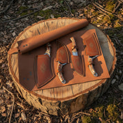 4’lü Deluxe Kamp Bıçağı Seti | Tam Donanımlı Outdoor Şef Seti