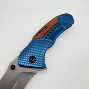 MTech Professional Series – Titanyum Kaplama & Gerçek Ahşap Kabzalı Çakı