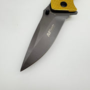 MTech Professional Series – Titanyum Kaplama & Gerçek Ahşap Kabzalı Çakı