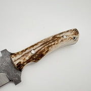 Özel Yapım Komando & Bushcraft Bıçağı | Geyik Boynuzu Kabze