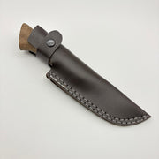 El Yapımı Premium Bushcraft Bıçağı | D2 Çelik &  Doğal Ceviz Ağacı Sap