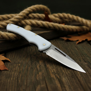 Mika Saplı Klasik Cep Çakısı | 4116 Paslanmaz Alman Çeliği