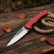 Mika Saplı Klasik Cep Çakısı | 4116 Paslanmaz Alman Çeliği